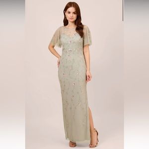 Adrianna Papell Beaded Gown